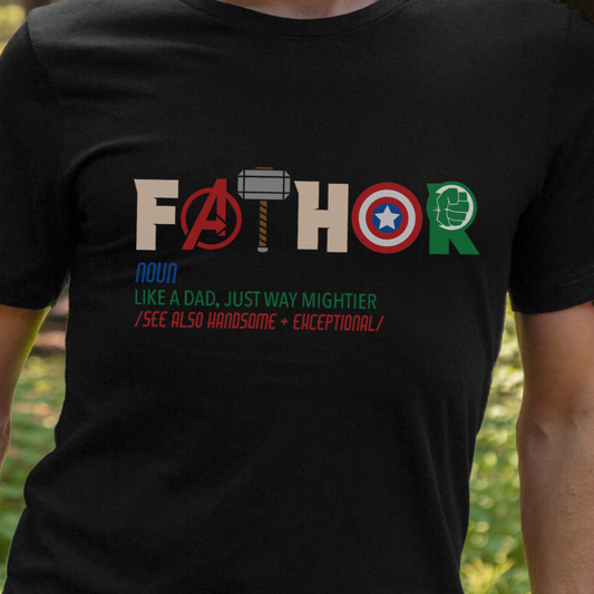 Fathor T shirt, Dad Gift, Unisex Softstyle T-Shirt